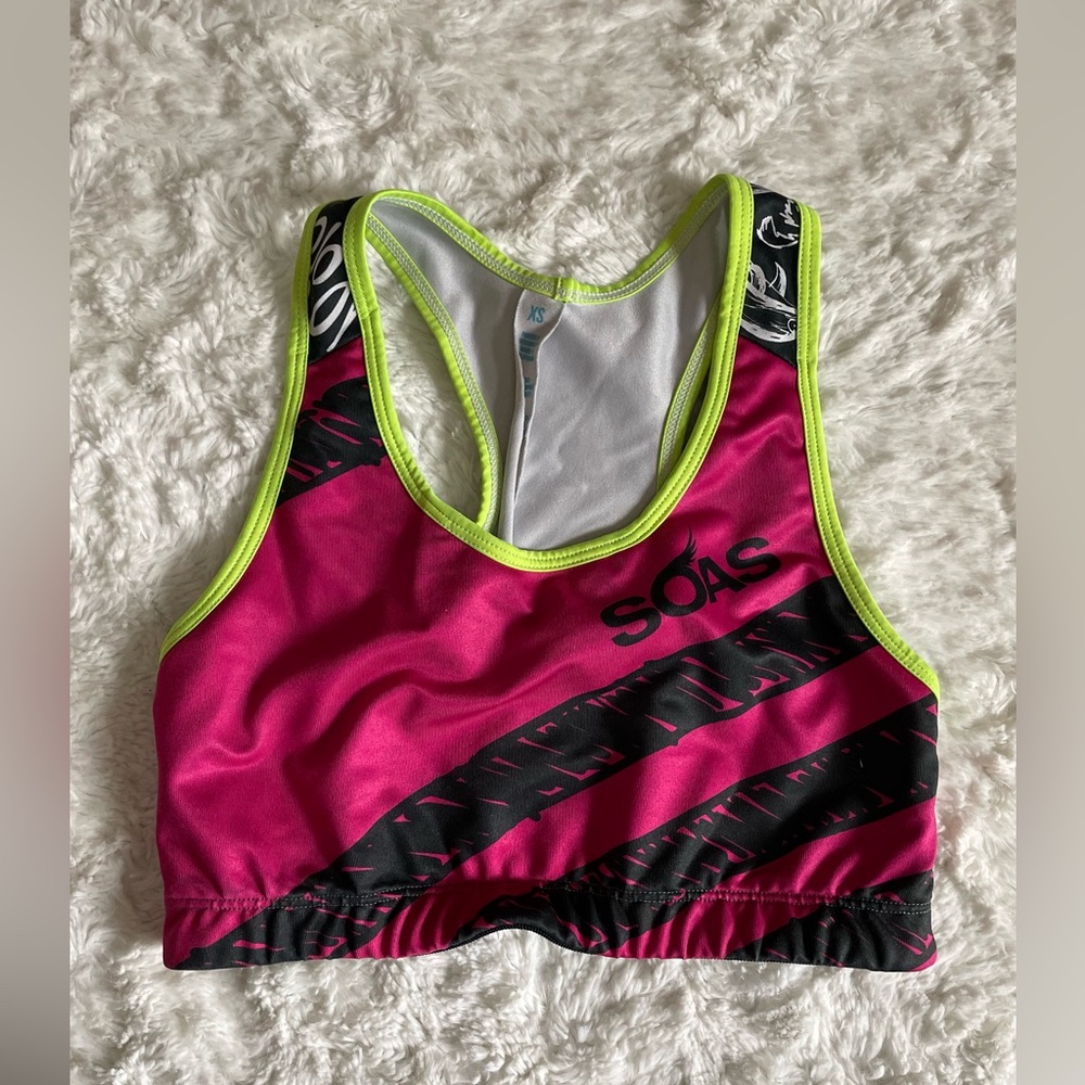 SOAS women's size extra small athletic sports bra